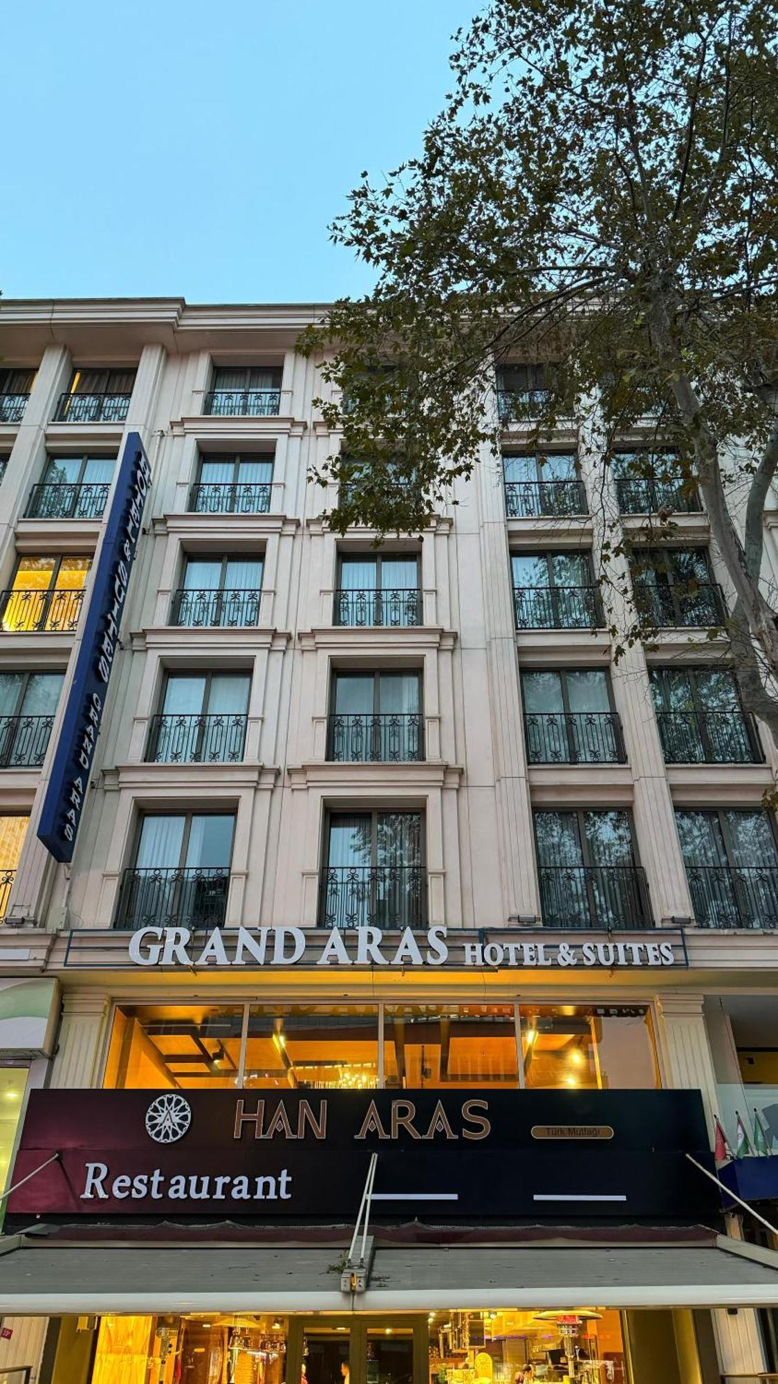Grand Aras Hotel & Suites Istanbul Bagian luar foto